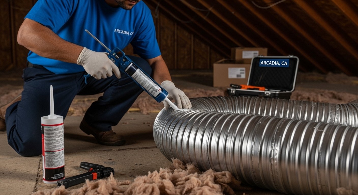 Air & Duct Sealing work for improved comfort